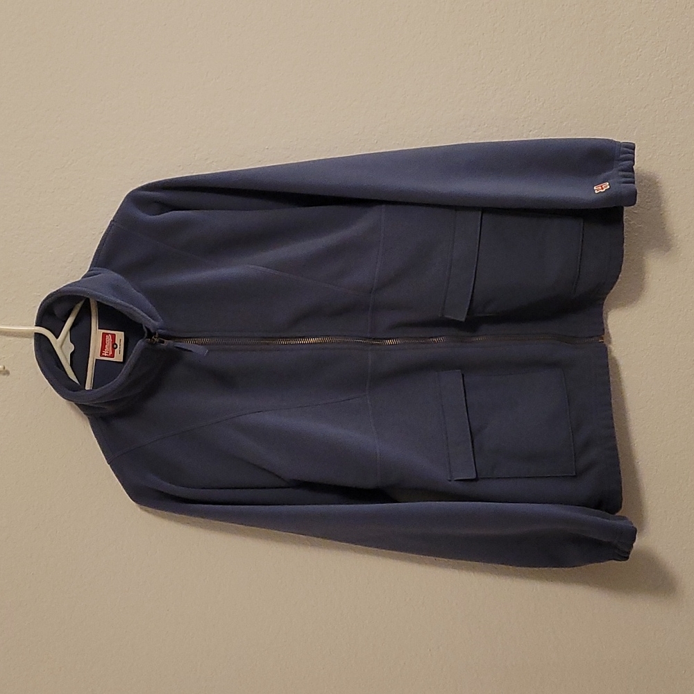 HOMAGE Full-zip Fleece Jacket - Blue - Medium